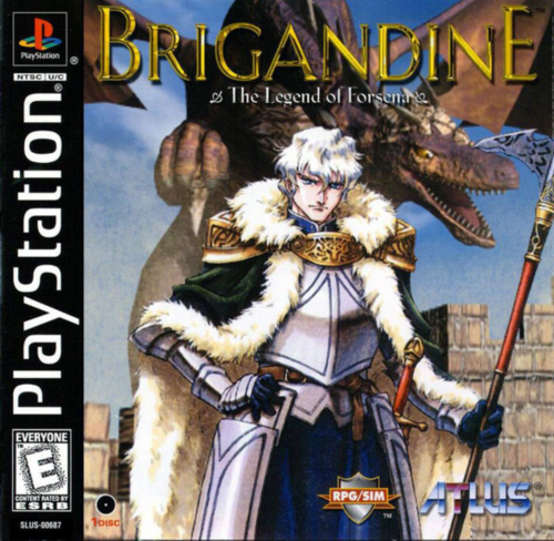 Brigandine - The Legend of Forsena (USA) Cover